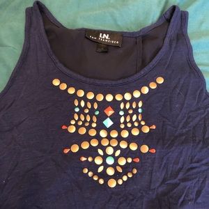 Open-back high-low top